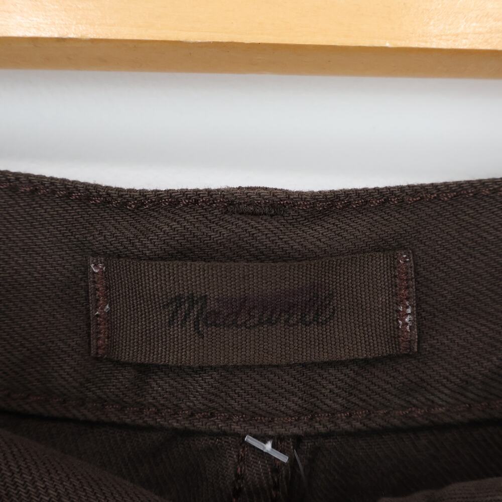 Madewell The Ultimate Wide Leg Pant Airy Denim Dark Brown Size 30 Short NWT - Picture 5 of 9